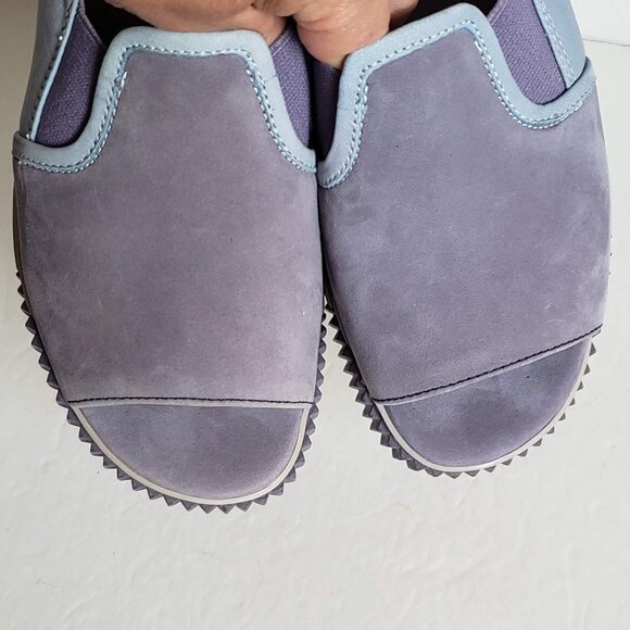 CAMPER Leather Platform Sandals Purple and Blue 35 - Picture 5 of 16